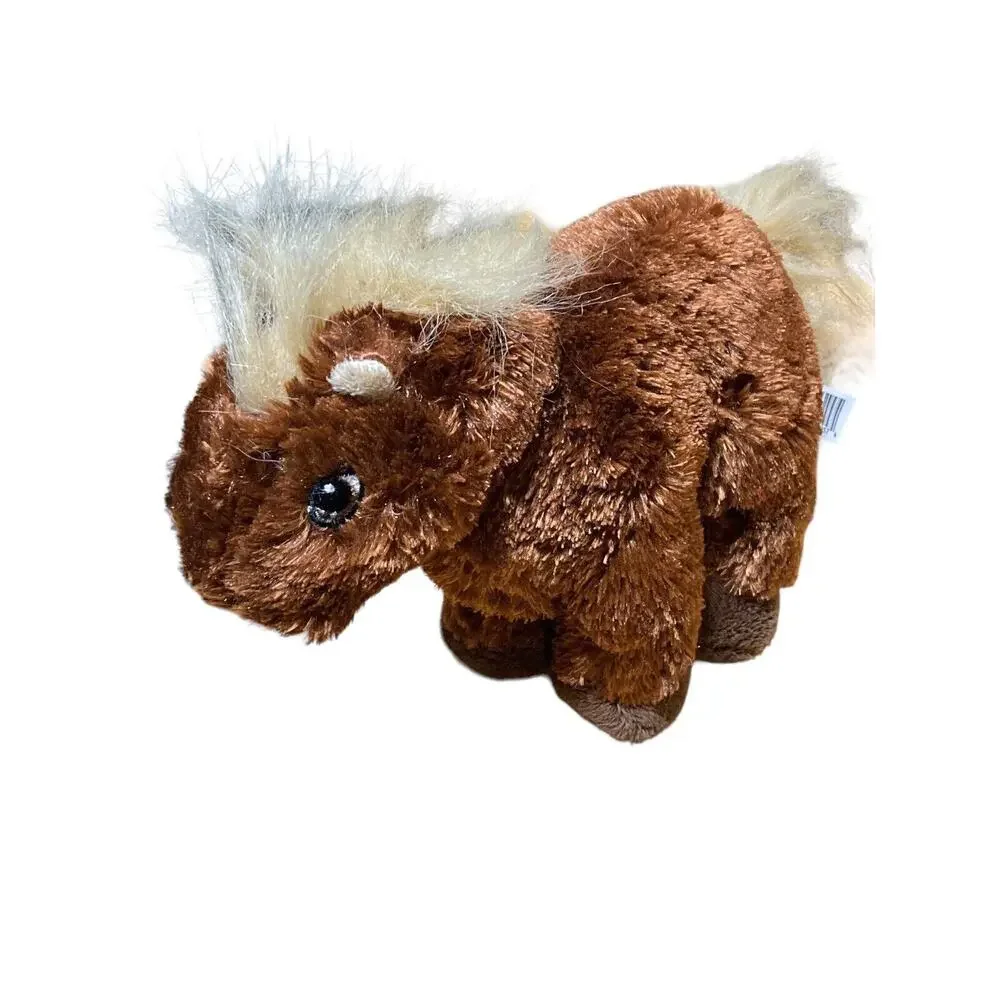 GANZ‎ Webkinz Brown Horse Cute Plush Stuffed Animal Embroidered Eyes NO CODE